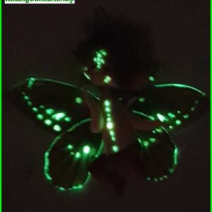 figura hada mágica fluorescente