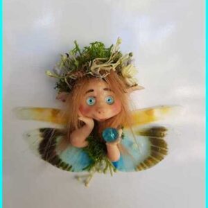 hada de primavera en imán